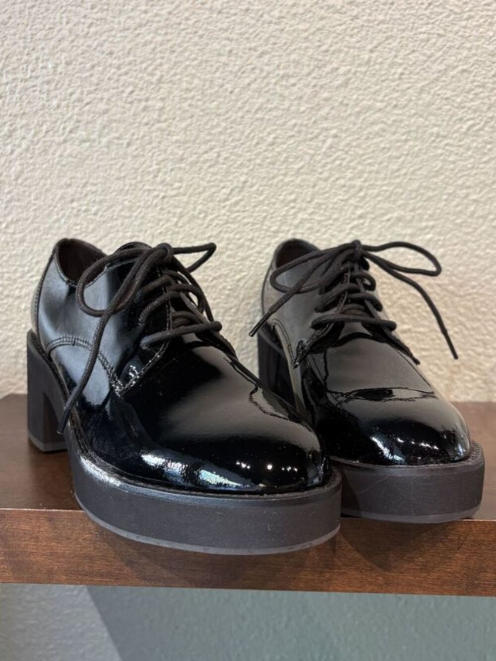 Eileen Fisher Judd Oxford Black Patent
